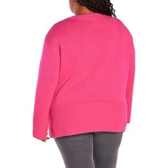 NEW Gap Crewneck Knit Sweater | Pink - Picture 2 of 8